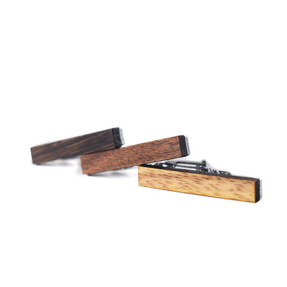 High-Grade Wooden Tie Clip