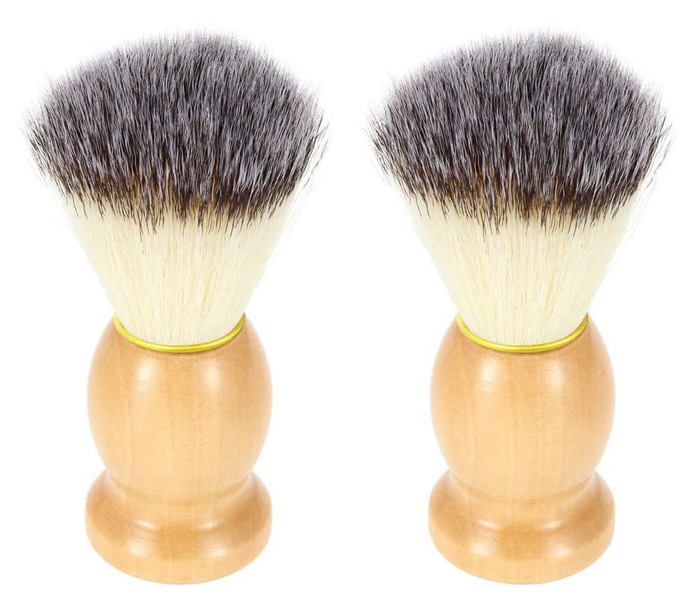 Premium wet shaving brush